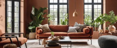 Canapé terracotta 2026 : la tendance incontournable pour votre salon